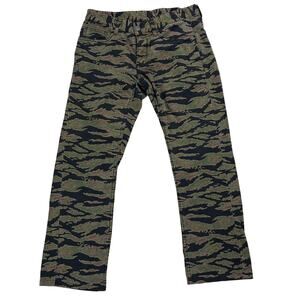 Matix Jeans 31 Camo Tiger Slim Straight Pants Stretch Skate Skateboarding